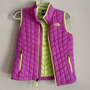 North Face vest- girls M (10/12)